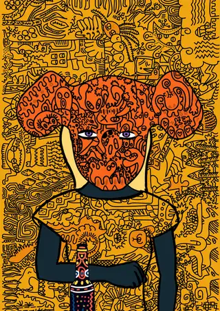 keccak — Hashmask #2656, Symmetrical Mask Subtype