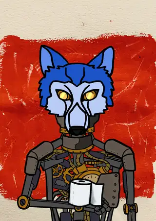 Wolf Game — Hashmask #2761, Wolf Mask Subtype