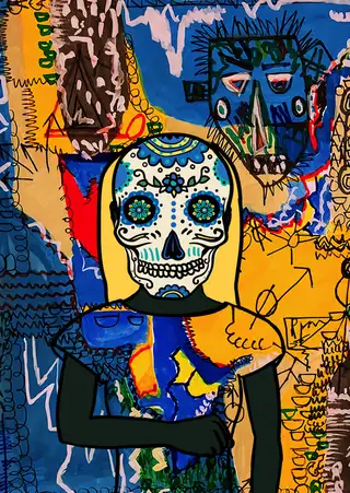 Yeezy — Hashmask #2829, Flores Mask Subtype
