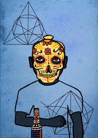 Narnia — Hashmask #2886, Muertos Mask Subtype