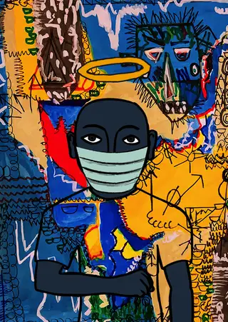 Hashamoto — Hashmask #3105, Medical Mask Subtype