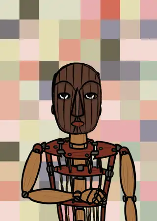 Light — Hashmask #3149, Wood Mask Subtype