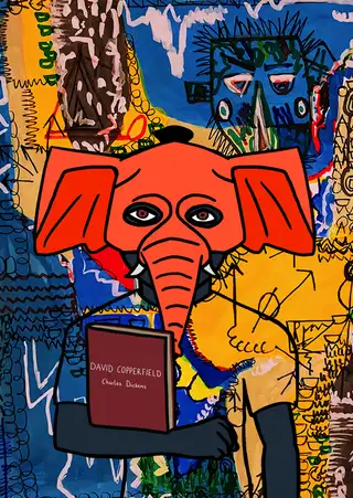 steven spielberg — Hashmask #3192, Elephant Mask Subtype