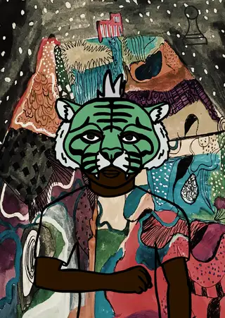 Winter — Hashmask #3312, Tiger 2 Mask Subtype