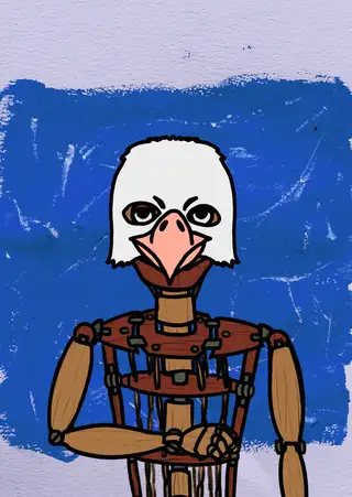 Jennifer — Hashmask #3341, Eagle Mask Subtype
