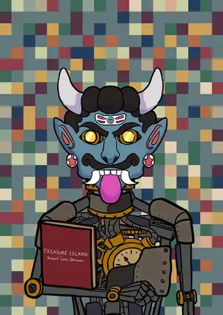 core — Hashmask #3402, Asura Mask Subtype