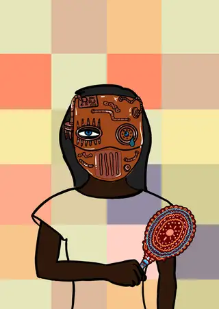 CUCK — Hashmask #3499, Hardware Mask Subtype