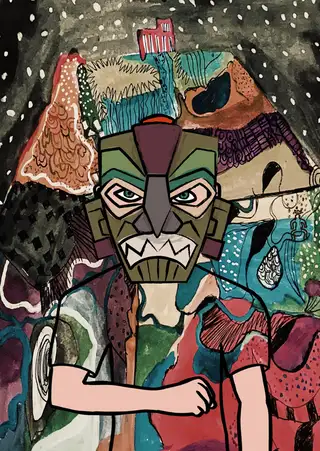 Pippen 33 — Hashmask #3563, Sea Mask Subtype