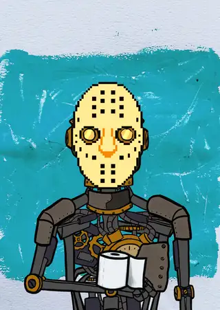 Heraclitus — Hashmask #3613, Pixel Mask