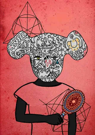 NFTX — Hashmask #3853, Symmetrical Mask Subtype