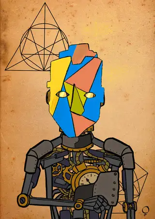 Eye of Sauron — Hashmask #4050, Geometry Mask Subtype
