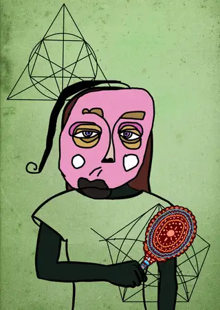 Hashmask #4106 — Hashmask #4106, Relief Mask Subtype