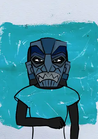 Wifey — Hashmask #4208, Sea Mask Subtype