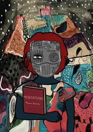 Marcus Tullius Cicero — Hashmask #4242, Hardware Mask Subtype