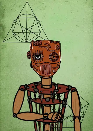18 — Hashmask #4562, Hardware Mask Subtype