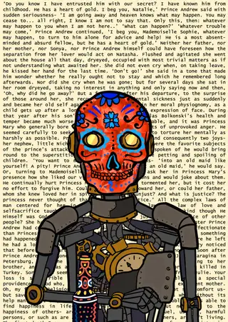 Peace — Hashmask #4616, Muertos Mask Subtype