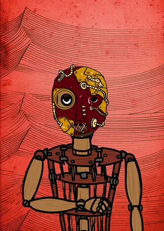Al — Hashmask #5162, Cylinder Mask Subtype