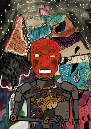 Eli — Hashmask #5163, Aztec Mask