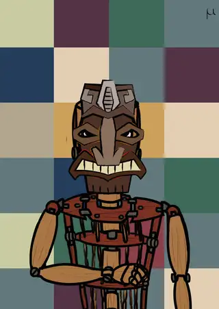 Cobies Vision — Hashmask #5285, Sky Mask Subtype