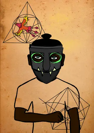 Fenghuang — Hashmask #5320, Phoenix Set