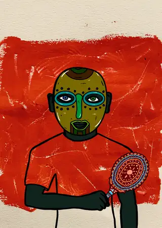 Enjoy — Hashmask #5345, Oorun Mask Subtype