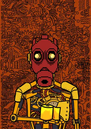 XAEAXii — Hashmask #7817, Doodle Background