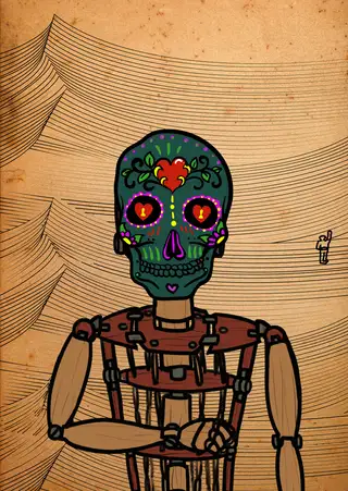 Golden Ratio — Hashmask #5745, Enamorado Mask Subtype