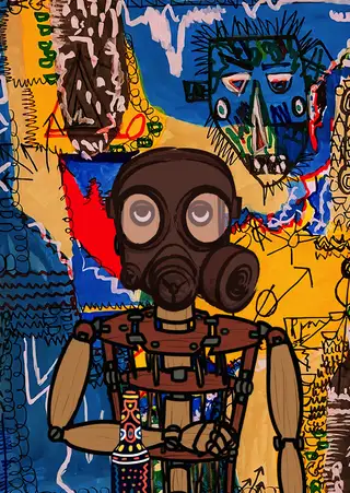 From Chaos to Clarity — Hashmask #6038, Gas Mask Subtype