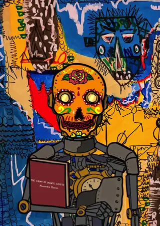 Orange Pill — Hashmask #7866, Rosa Mask Subtype