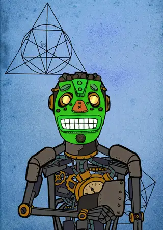 Tuur Demeester — Hashmask #6100, Nyati Mask Subtype