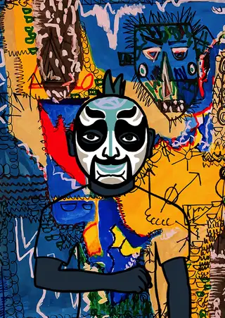 Country Garden — Hashmask #6118, Ghost Mask Subtype