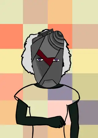Freak is MyFavorite color — Hashmask #7895, Algebra Mask Subtype