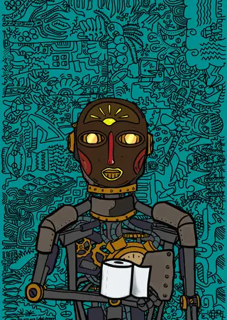 Iron Giant — Hashmask #7969, Shamal Mask Subtype