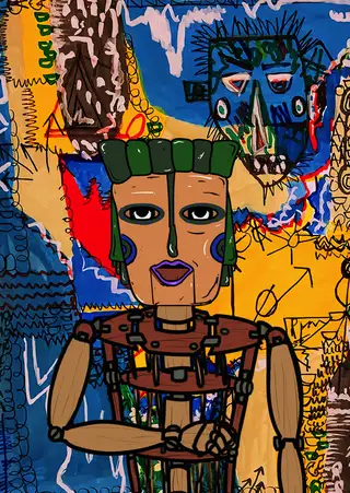 Cosmo — Hashmask #8233, iNingizimu Mask Subtype