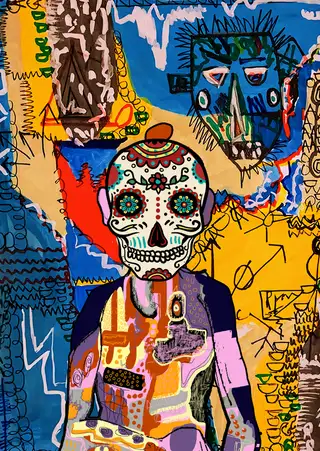 Hashmasks #8236 — Hashmask #8236, Mystical Character