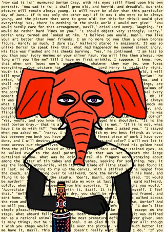 The Red Elephant Pub — Hashmask #8444, Elephant Mask Subtype
