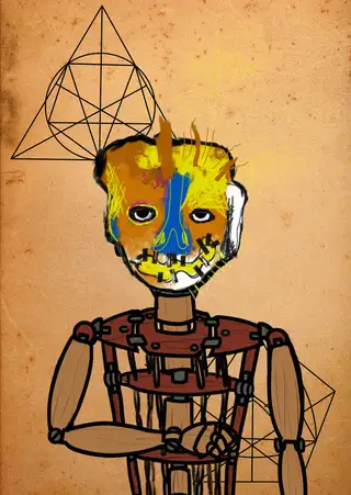Nacho Cheese — Hashmask #8608, Oxidation Mask Subtype