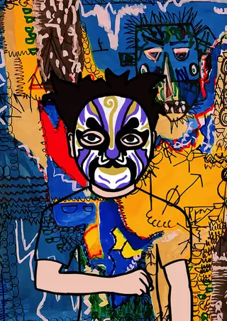 Quiet Night Thoughts — Hashmask #6269, Quiet Night Thought Set