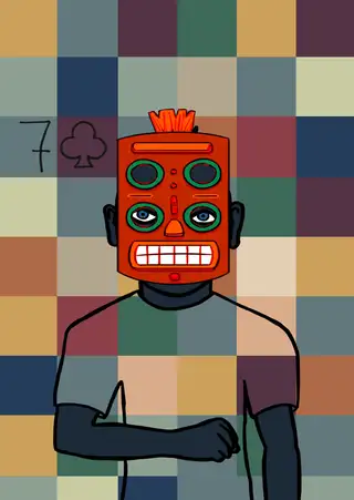 Songpu likes Othello — Hashmask #8913, Cards Set