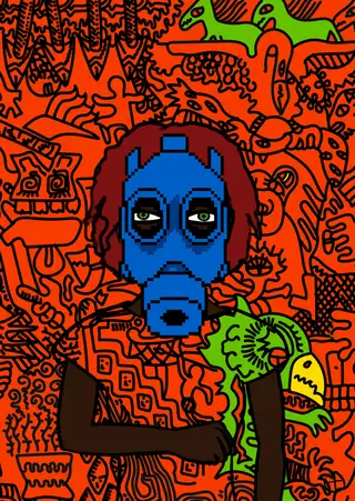 Age of Aquarius — Hashmask #8918, Respirator Mask Subtype