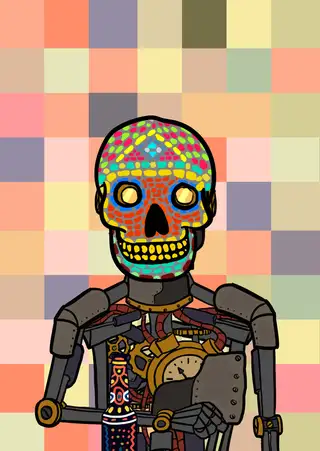 PHISH — Hashmask #6514, Mosaic Mask Subtype