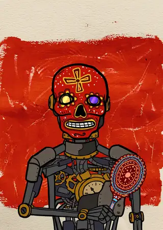 Eye of Death — Hashmask #9086, Windmill Mask Subtype