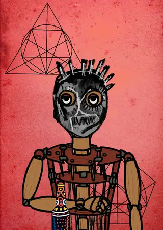 Hermione — Hashmask #9155, Recluse Mask Subtype