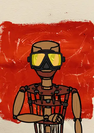 Spencer Noon — Hashmask #9204, Diver Mask Subtype