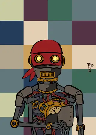 The Musketeer — Hashmask #9612, Ninja Mask Subtype