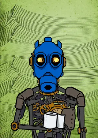Deltron Zero — Hashmask #6590, Respirator Mask Subtype