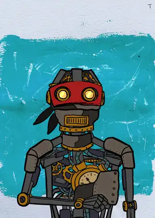 Tau — Hashmask #10018, Zorro Mask Subtype