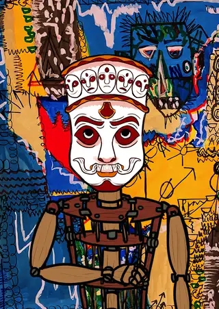 One Mask to rule them all — Hashmask #10212, Mundamala Mask Subtype