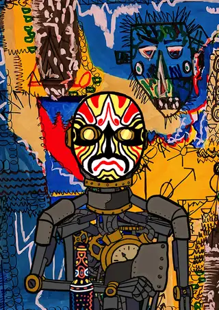 Chimeric Kirin — Hashmask #10352, Thief Mask Subtype