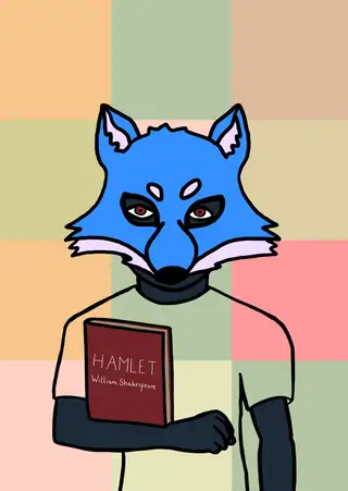 Robert Lewandowski — Hashmask #10739, Fox Mask Subtype